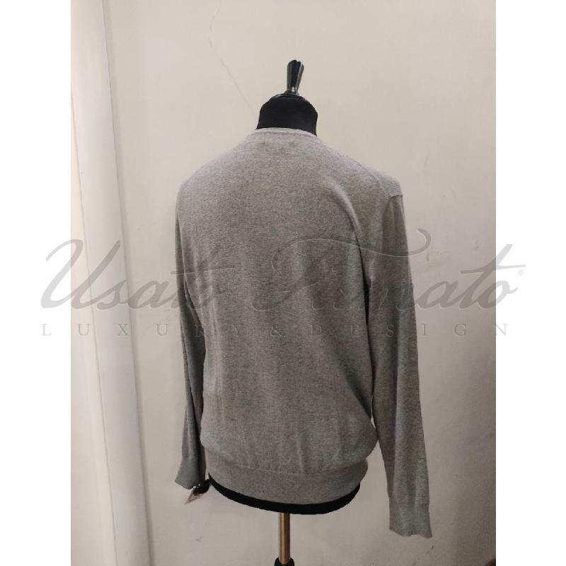 MAGLIA UOMO RALPH LAUREN GRIGIA TG. M | Mercatino dell'Usato Roma parioli 3