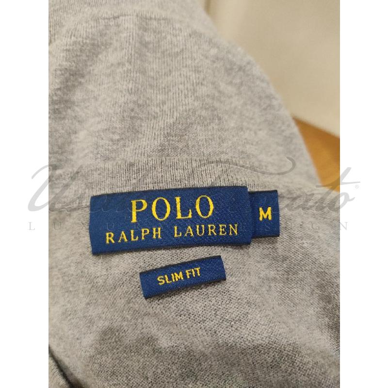 MAGLIA UOMO RALPH LAUREN GRIGIA TG. M | Mercatino dell'Usato Roma parioli 4