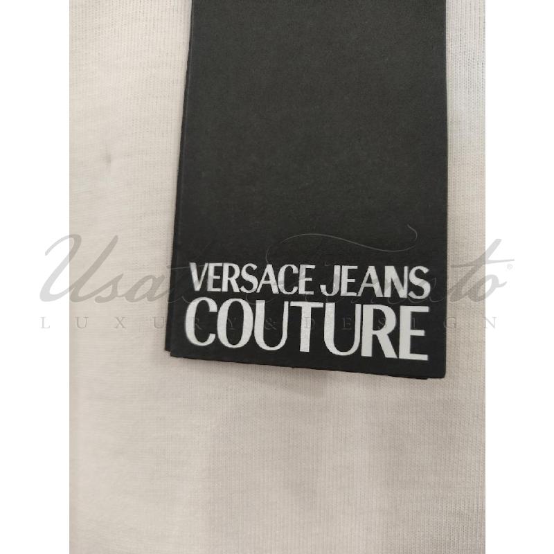 MAGLIA UOMO VERSACE COUTURE BIANCA  | Mercatino dell'Usato Roma parioli 4