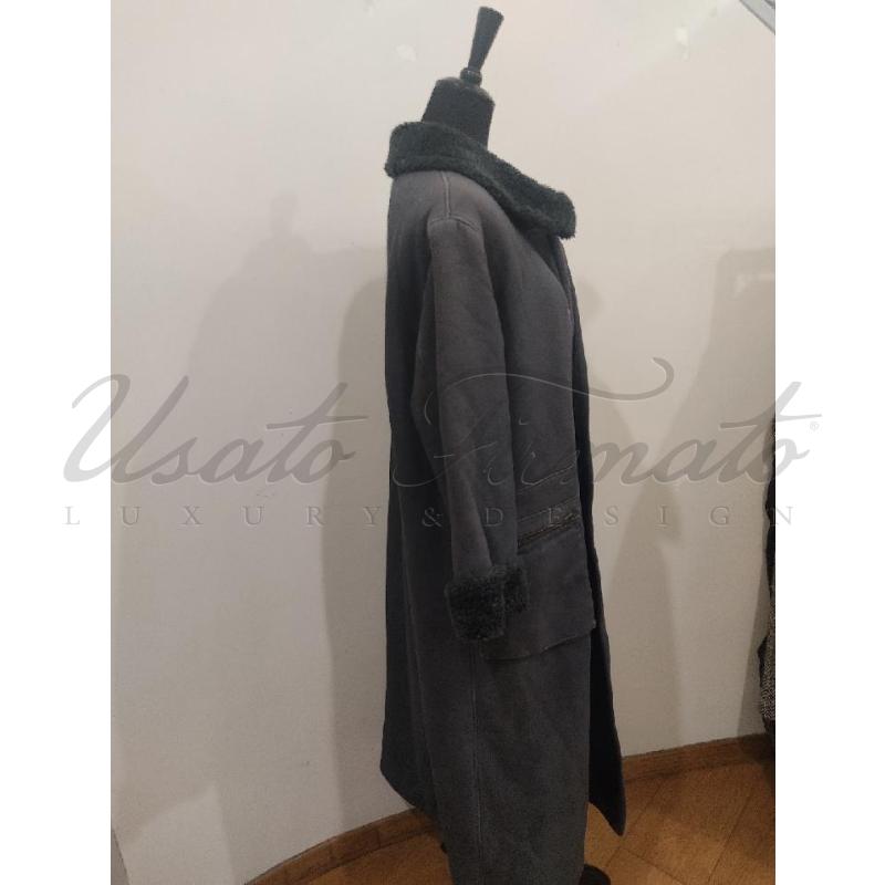 MONTONE SINTETICO DONNA VOYAGE ALVIERO MARTINI GRIGIO TG M | Mercatino dell'Usato Roma parioli 2