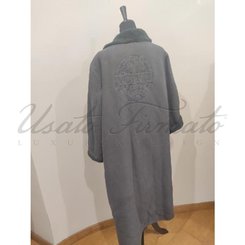 MONTONE SINTETICO DONNA VOYAGE ALVIERO MARTINI GRIGIO TG M | Mercatino dell'Usato Roma parioli 3