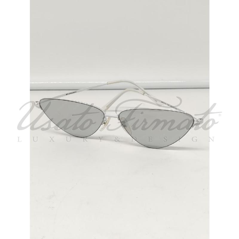 OCCHIALI DONNA BALENCIAGA  ARGENTO BB0015S | Mercatino dell'Usato Roma parioli 1