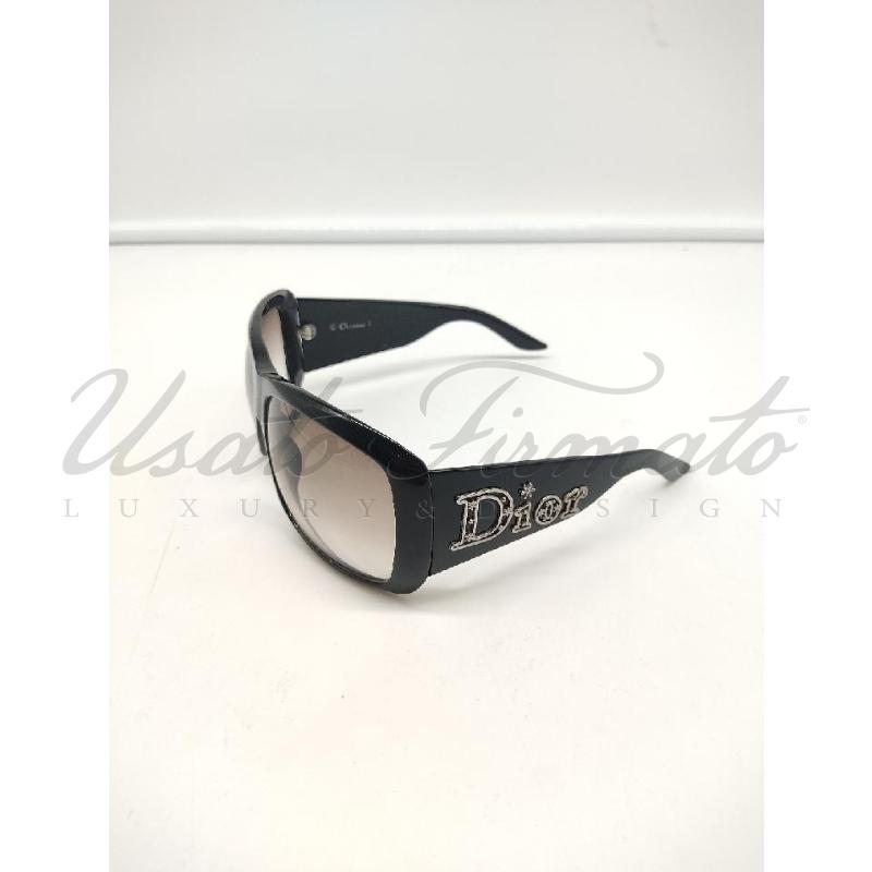 OCCHIALI DONNA CHRISTIAN DIOR NERO SCRITTA LATO  | Mercatino dell'Usato Roma parioli 2