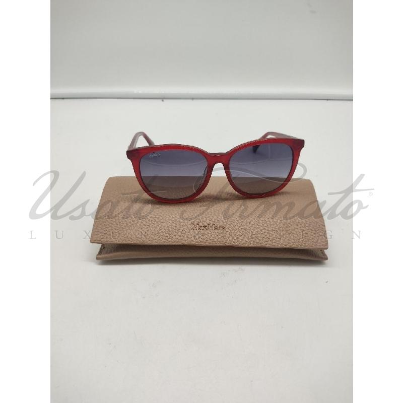 OCCHIALI DONNA MAX MARA ROSSI  | Mercatino dell'Usato Roma parioli 2