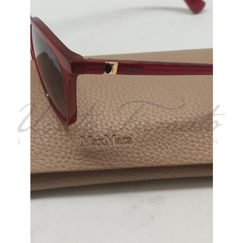 OCCHIALI DONNA MAX MARA ROSSI  | Mercatino dell'Usato Roma parioli 3