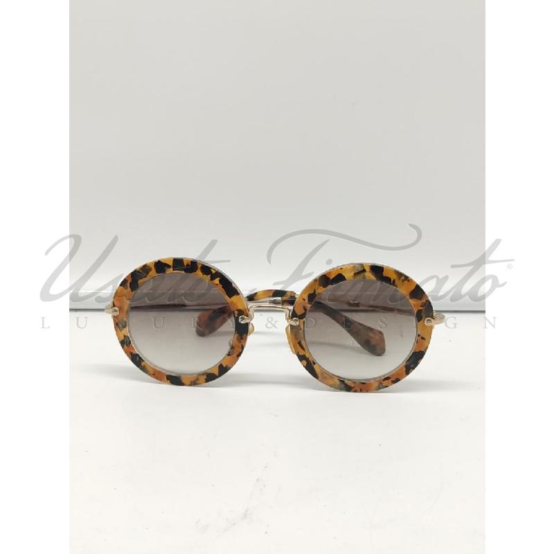 OCCHIALI DONNA MIUMIU CAMOUFLAGE  | Mercatino dell'Usato Roma parioli 1