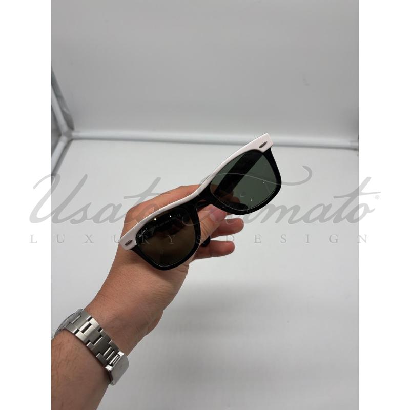 OCCHIALI DONNA RAYBAN NEO BIANCO  | Mercatino dell'Usato Roma parioli 4
