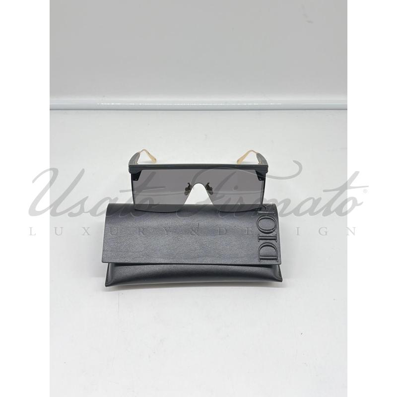 OCCHIALI UOMO CHRISTIAN DIOR MASCHERINA NERA | Mercatino dell'Usato Roma parioli 2