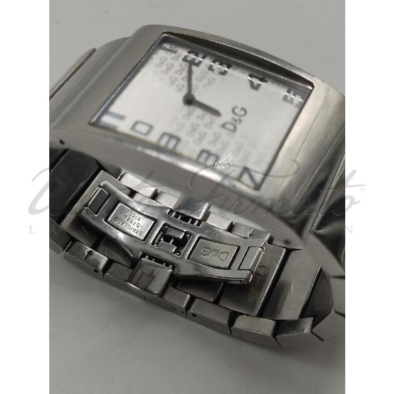 OROLOGIO DA POLSO DOLCE E GABBANA QUARZO QUADRATO | Mercatino dell'Usato Roma parioli 3