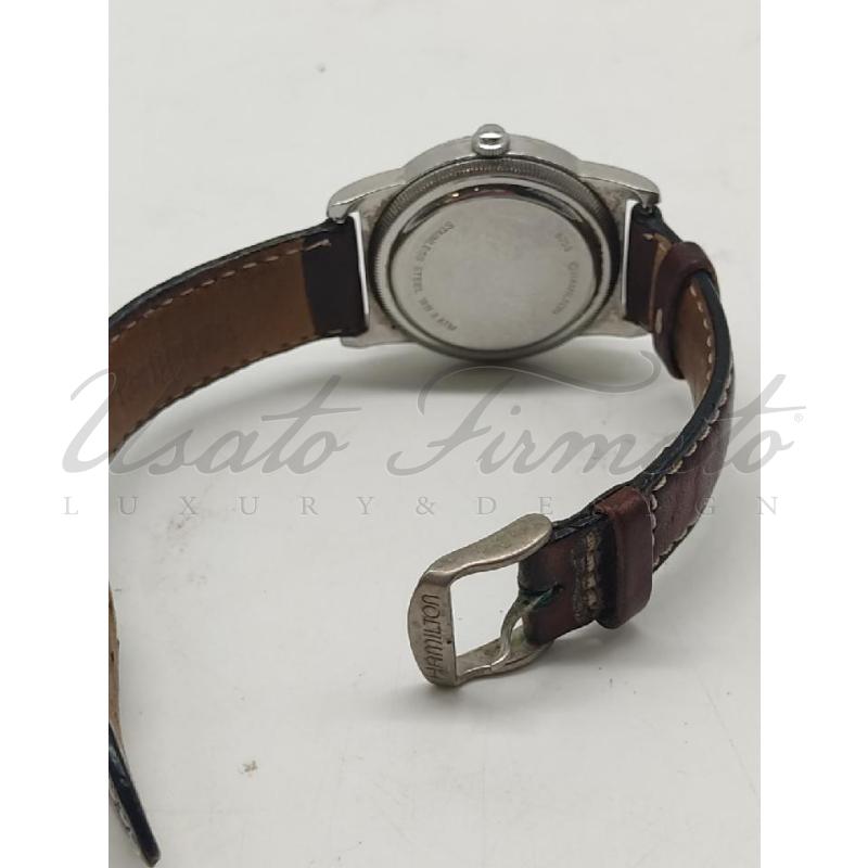 OROLOGIO DA POLSO HAMILTON AUTOMATICO KHAKI COD 8753 | Mercatino dell'Usato Roma parioli 3