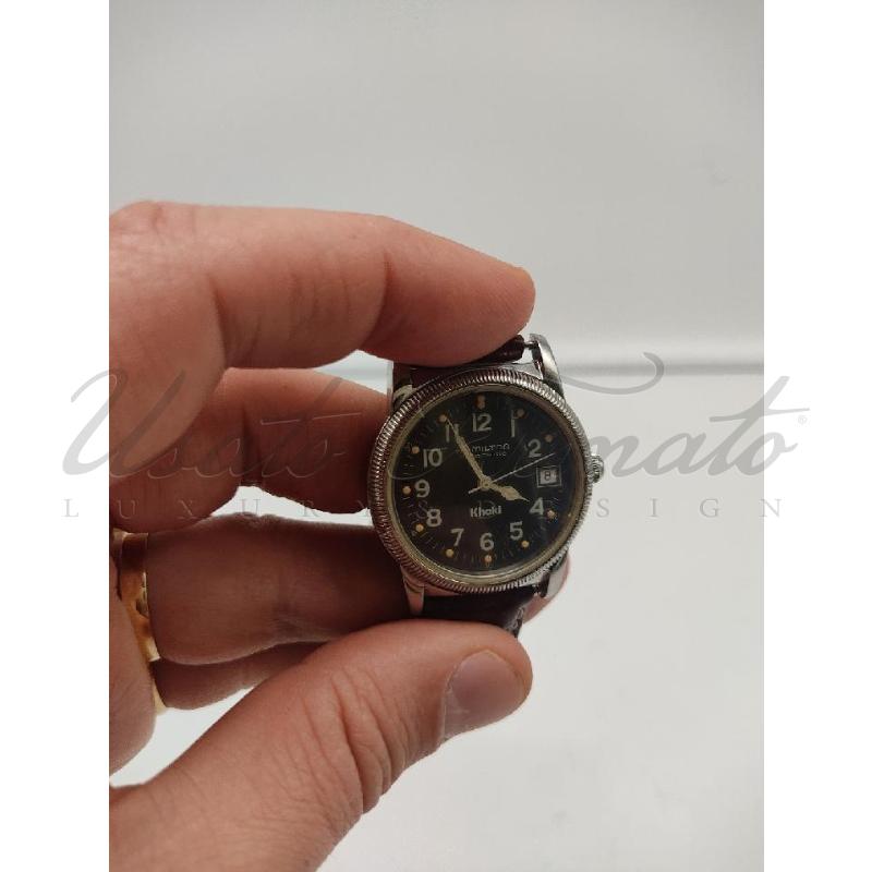 OROLOGIO DA POLSO HAMILTON AUTOMATICO KHAKI COD 8753 | Mercatino dell'Usato Roma parioli 4