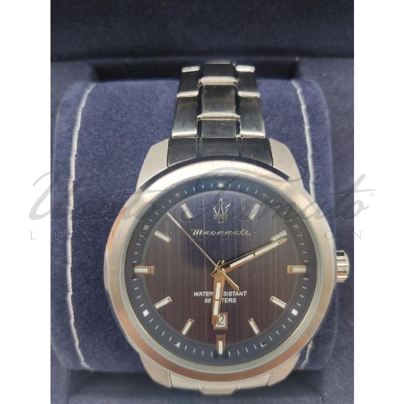 OROLOGIO DA POLSO MASERATI QUARZO QUADRANTE BLU | Mercatino dell'Usato Roma parioli 2