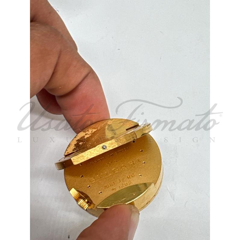 OROLOGIO DA TAVOLO BULGARI BVLGARI DIAGONO TRAVEL CLOCK  | Mercatino dell'Usato Roma parioli 4