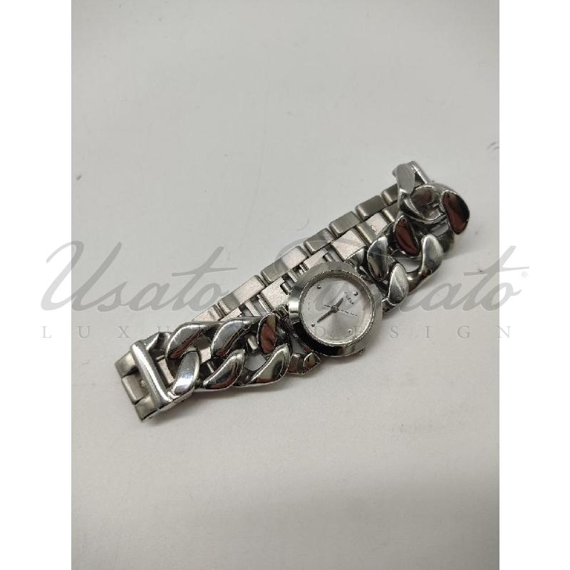 OROLOGIO GUESS CATENA ARGENTATA QUARZO | Mercatino dell'Usato Roma parioli 2