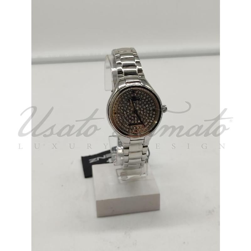 OROLOGIO LORENZ ARGENTATO STRASS QUARZO | Mercatino dell'Usato Roma parioli 1