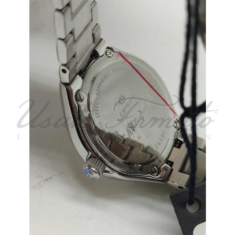 OROLOGIO LORENZ ARGENTATO STRASS QUARZO | Mercatino dell'Usato Roma parioli 3