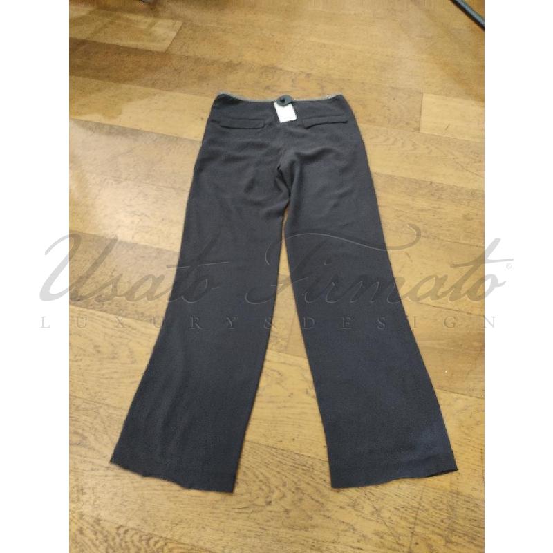 PANTALONE DONNA BRUNELLO CUCINELLI GRIGIO SETA TG. 40 | Mercatino dell'Usato Roma parioli 2