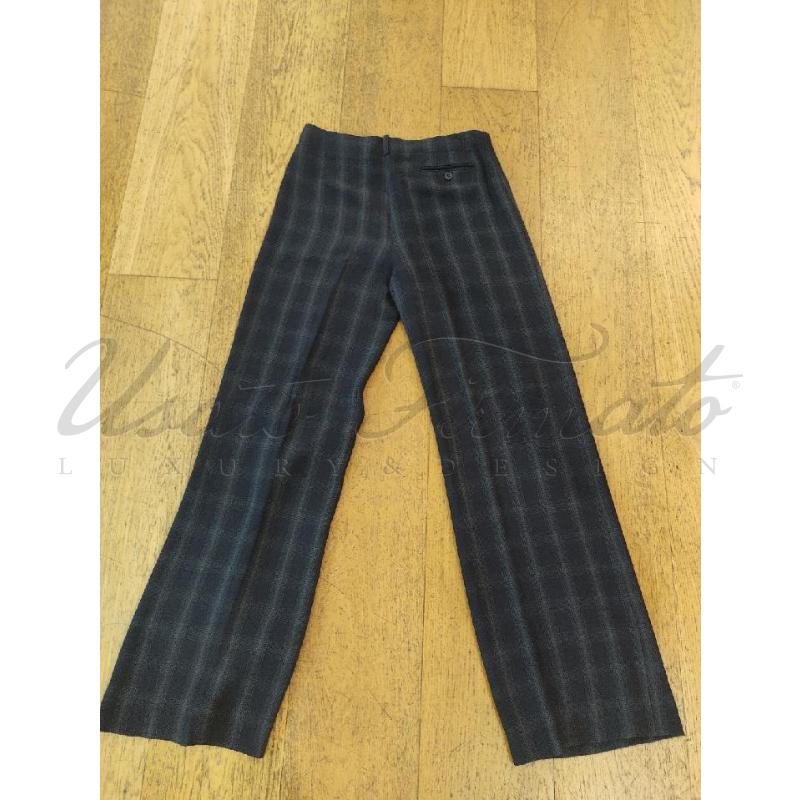 PANTALONE DONNA EMPORIO ARMANI BLU TG M | Mercatino dell'Usato Roma parioli 2
