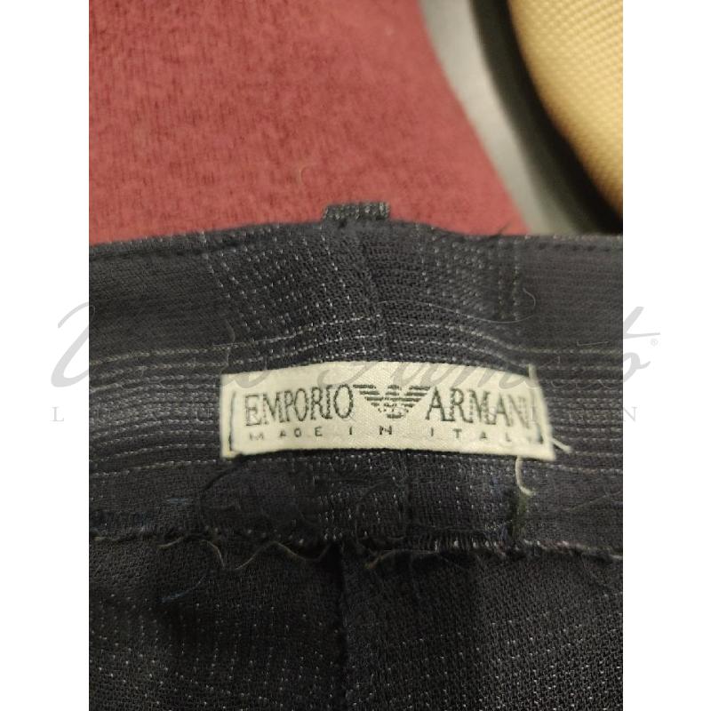 PANTALONE DONNA EMPORIO ARMANI BLU TG M | Mercatino dell'Usato Roma parioli 3