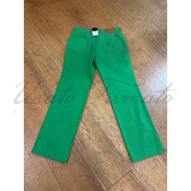 PANTALONE DONNA ESCADA VERDE TG. 40 | Mercatino dell'Usato Roma parioli 2