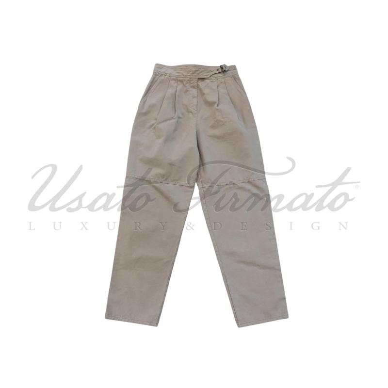PANTALONE DONNA ETRO MARRONE CARGO  TG 42 | Mercatino dell'Usato Roma parioli 1