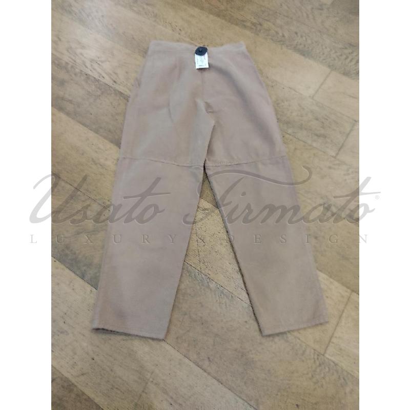 PANTALONE DONNA ETRO MARRONE CARGO  TG 42 | Mercatino dell'Usato Roma parioli 2
