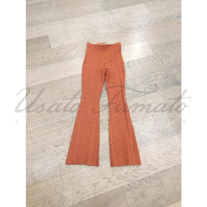 PANTALONE DONNA HERVE LEGER ARANCIO TG L | Mercatino dell'Usato Roma parioli 1