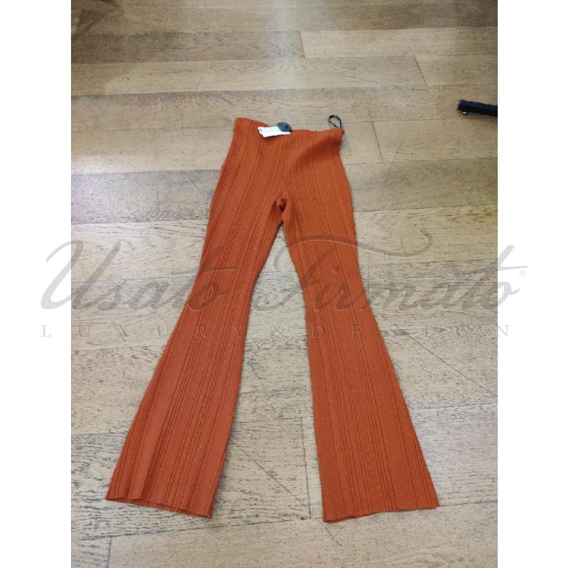 PANTALONE DONNA HERVE LEGER ARANCIO TG L | Mercatino dell'Usato Roma parioli 2