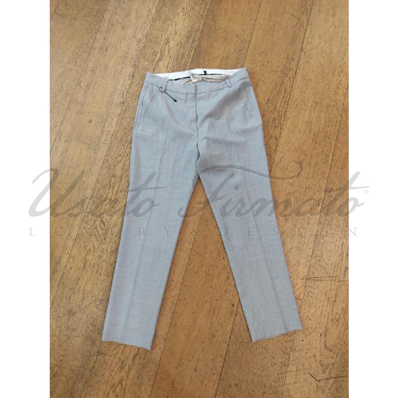 PANTALONE DONNA MAX MARA GRIGIO TG 42 | Mercatino dell'Usato Roma parioli 1