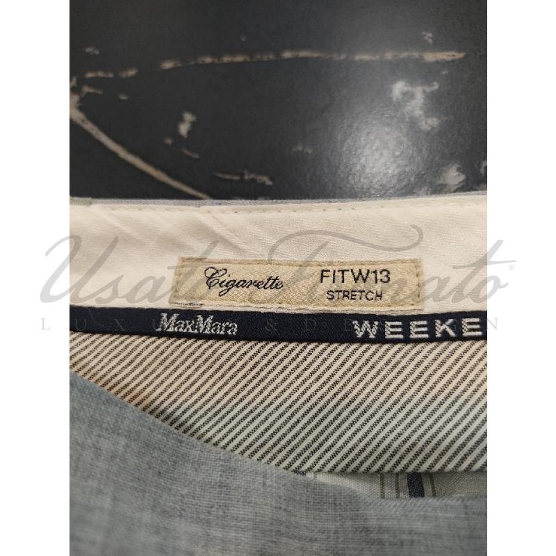 PANTALONE DONNA MAX MARA GRIGIO TG 42 | Mercatino dell'Usato Roma parioli 2