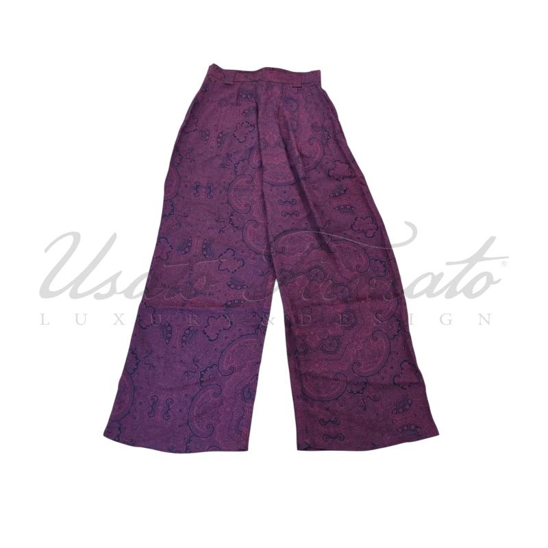 PANTALONE DONNA MOMONI ROSSO TG 40 | Mercatino dell'Usato Roma parioli 1