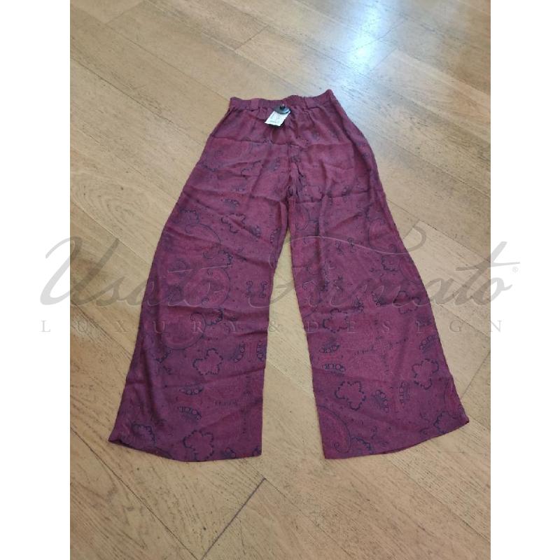 PANTALONE DONNA MOMONI ROSSO TG 40 | Mercatino dell'Usato Roma parioli 2