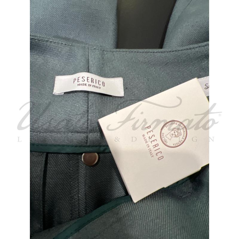 PANTALONE DONNA PESERICO VERDE TG. 44 | Mercatino dell'Usato Roma parioli 3