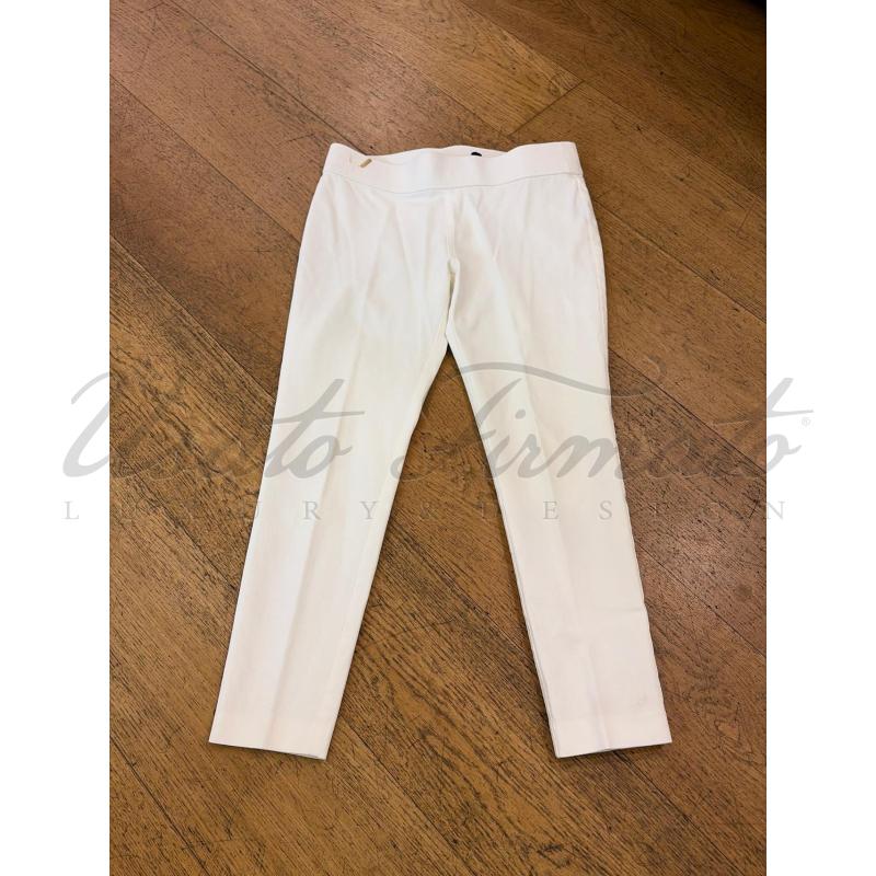 PANTALONE DONNA RALPH LAUREN BIANCO TG. 8P | Mercatino dell'Usato Roma parioli 1