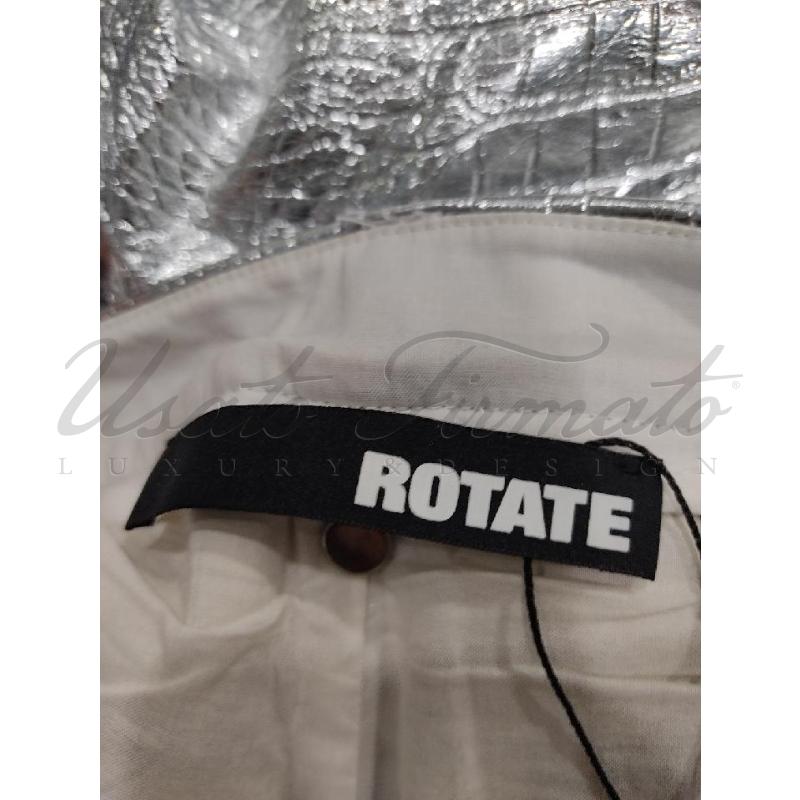 PANTALONE DONNA ROTATE EFF COCCO SILVER TG S | Mercatino dell'Usato Roma parioli 3