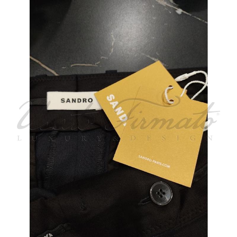 PANTALONE DONNA SANDRO BLU TG 40 | Mercatino dell'Usato Roma parioli 3