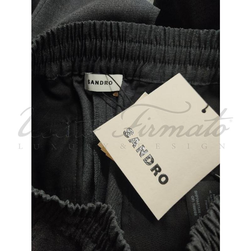 PANTALONE DONNA SANDRO GRIGIO TG. 38 | Mercatino dell'Usato Roma parioli 3