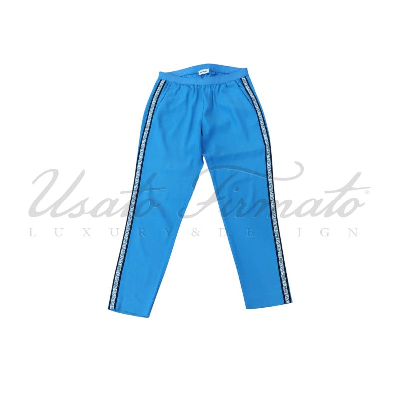 PANTALONE DONNA ZADIG VOLTAIRE BLU ELASTICO TG 38 | Mercatino dell'Usato Roma parioli 1