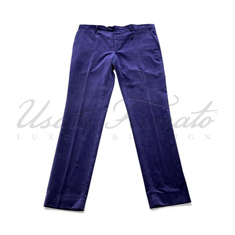 PANTALONE UOMO ETRO VIOLA TG 54 | Mercatino dell'Usato Roma parioli 1