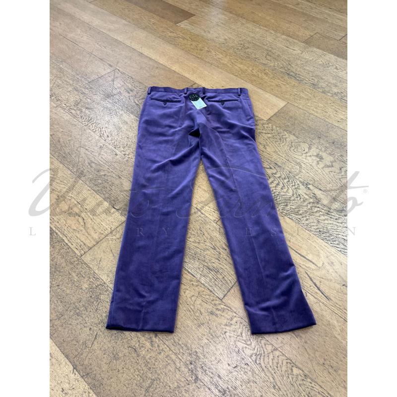 PANTALONE UOMO ETRO VIOLA TG 54 | Mercatino dell'Usato Roma parioli 2
