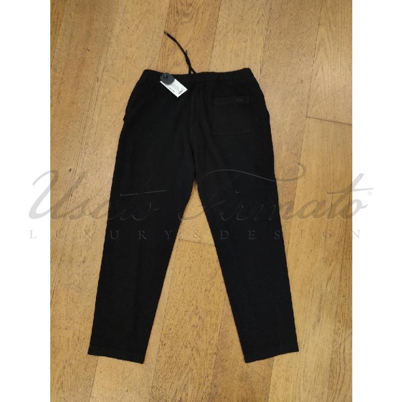 PANTALONE UOMO FENDI ROMA NERO ELASTICO TG 48 | Mercatino dell'Usato Roma parioli 3