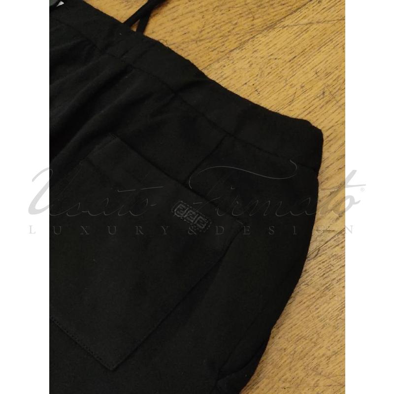 PANTALONE UOMO FENDI ROMA NERO ELASTICO TG 48 | Mercatino dell'Usato Roma parioli 4