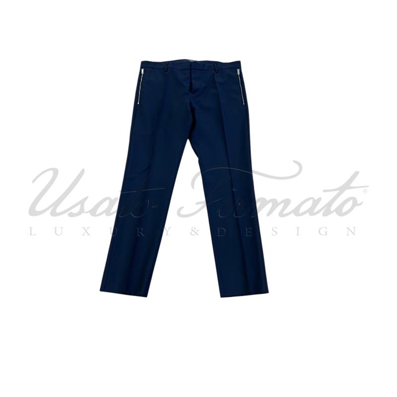 PANTALONE UOMO VALENTINO GARAVANI BLU TG. 46 | Mercatino dell'Usato Roma parioli 1