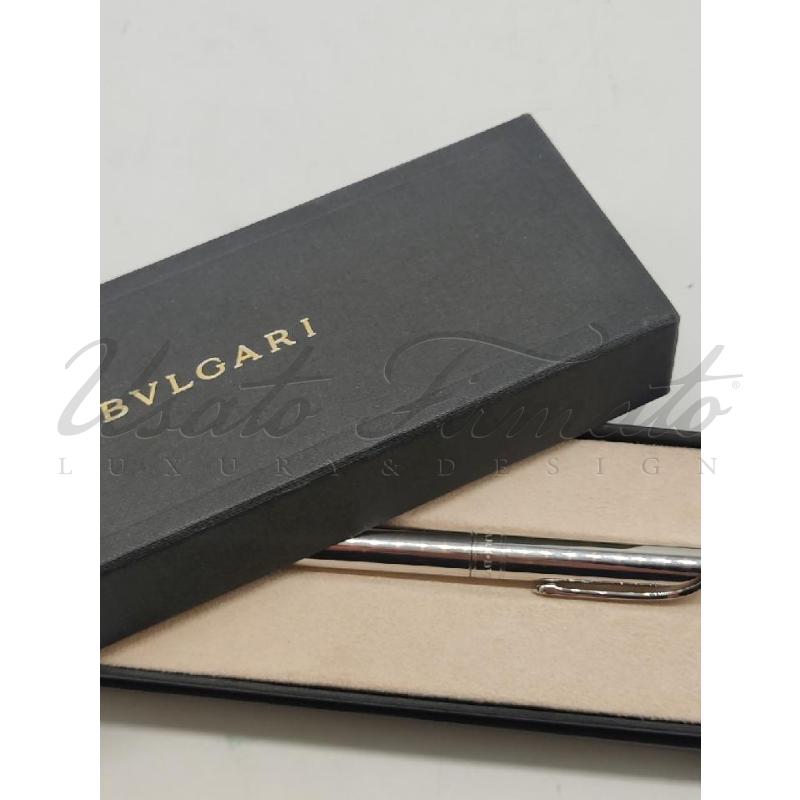 PENNA BULGARI SFERA SILVER  | Mercatino dell'Usato Roma parioli 4