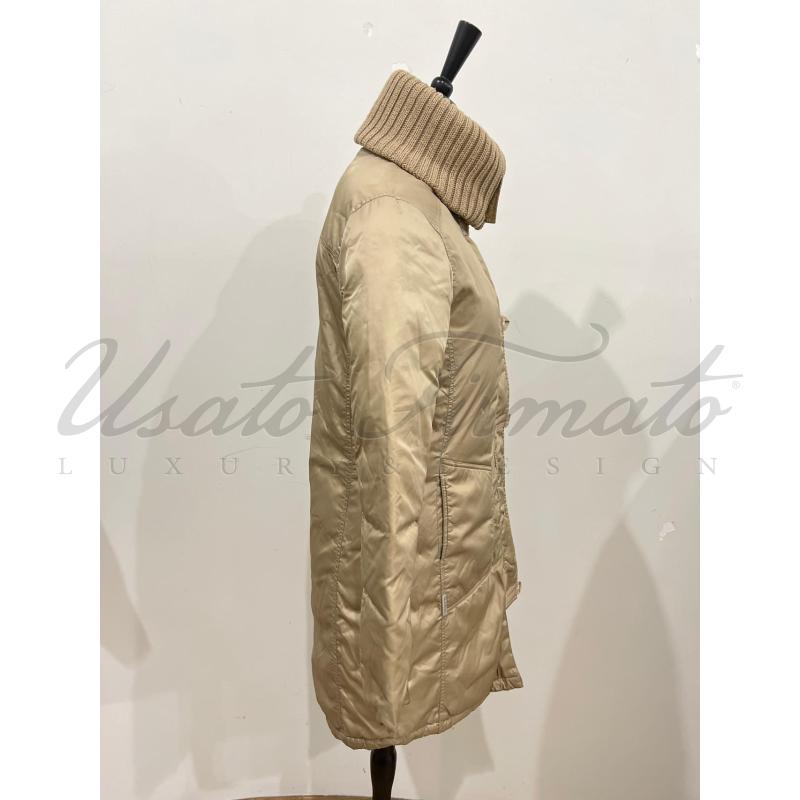 PIUMINO DONNA CALVIN KLEIN BEIGE TG. M | Mercatino dell'Usato Roma parioli 2