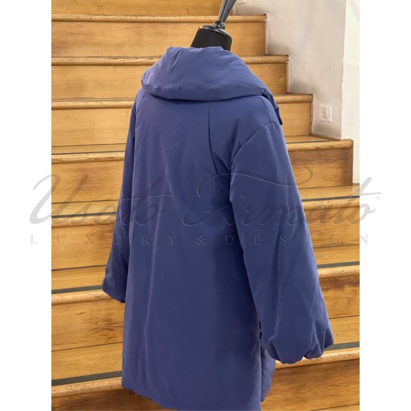 PIUMINO DONNA EMPORIO ARMANI BLU TG 38 | Mercatino dell'Usato Roma parioli 3