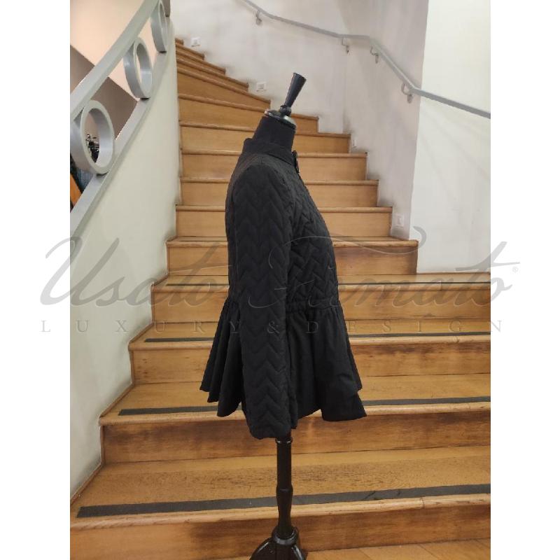 PIUMINO DONNA EMPORIO ARMANI DOUBLE FACE NERO TG S | Mercatino dell'Usato Roma parioli 2