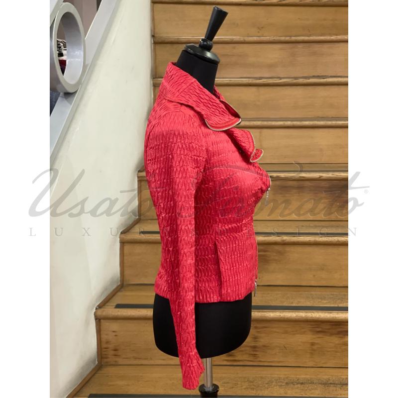 PIUMINO DONNA EMPORIO ARMANI ROSSO TG 38 | Mercatino dell'Usato Roma parioli 2