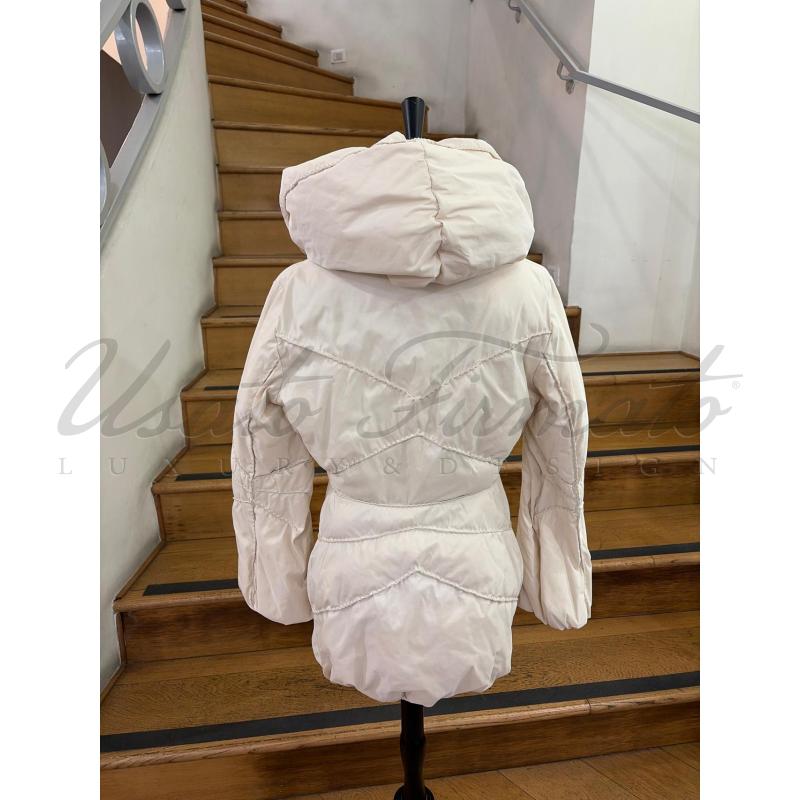 PIUMINO DONNA ERMANNO SCERVINO AVORIO TG 46 | Mercatino dell'Usato Roma parioli 3