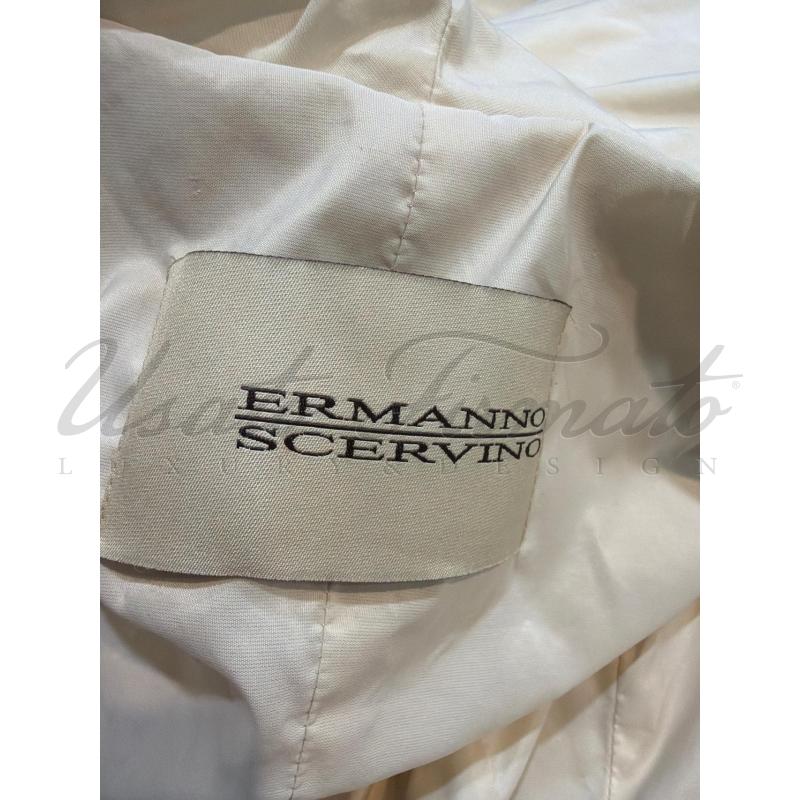 PIUMINO DONNA ERMANNO SCERVINO AVORIO TG 46 | Mercatino dell'Usato Roma parioli 4